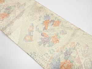 佐賀錦　慶長遺芳文織り出し袋帯